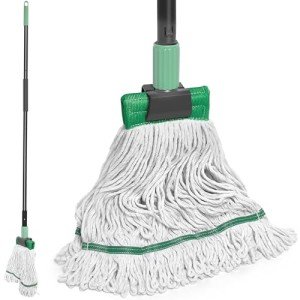 Heavy Duty Cotton Mop with Long Handle