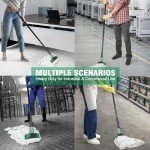 Heavy Duty Cotton Mop with Long Handle