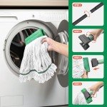 Heavy Duty Cotton Mop with Long Handle