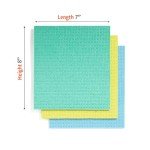 Full Circle Squeeze Reusable Sponge Cloths, 3-Pack