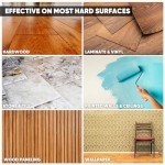 9" Adjustable Mini Microfiber Mop System with Pads