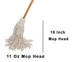Tidy Tools Large Cotton Wet Deck Mop