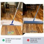 Heavy-Duty Multi-Purpose Floor Squeegee with Long Handle