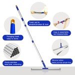 Heavy-Duty Multi-Purpose Floor Squeegee with Long Handle