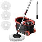 360° Spin Mop and Bucket Set with Refills