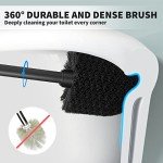 2-Pack Toilet Brush Set with Long Handles