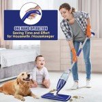 Microfiber Spray Mop for Easy Floor Cleaning
