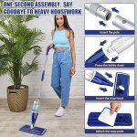 Microfiber Spray Mop for Easy Floor Cleaning