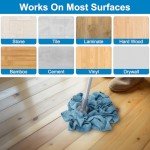 KeFanta Microfiber Mop Set with Replacement Heads