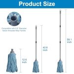 KeFanta Microfiber Mop Set with Replacement Heads