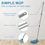 KeFanta Microfiber Mop Set with Replacement Heads