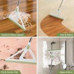 ROKOXIN Rubber Squeegee Broom for Easy Cleaning