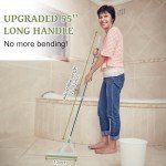 ROKOXIN Rubber Squeegee Broom for Easy Cleaning