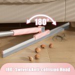 KZKR Long Handle Floor Squeegee Broom Scrubber