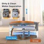 BOMIDI Spin Mop and Bucket Cleaning Set