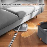 BOMIDI Spin Mop and Bucket Cleaning Set