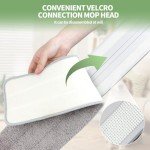 20" Commercial Microfiber Floor Mop System with Pads