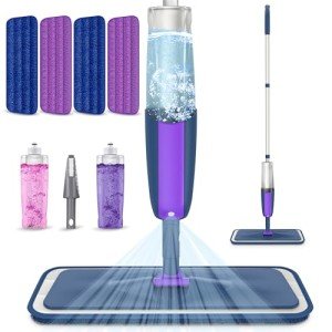 Microfiber Spray Mop for Hardwood and Tile Floors