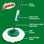 Libman Tornado Spin Mop System with Extra Mop Head