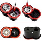 360° Microfiber Spin Mop and Bucket Set