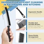 6 Pack Hard Bristle Cleaning Brushes for Gaps