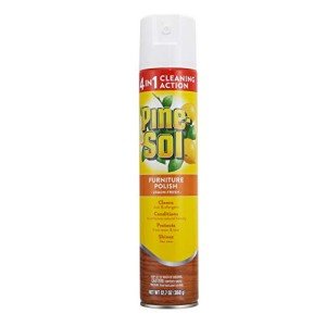 Pine-Sol Lemon Furniture Polish Spray, 12.7 oz