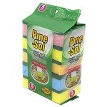 Pine-Sol Heavy Duty Dual-Sided Sponge Pack of 5