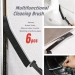 Multi-Purpose Crevice Cleaning Brush for Home