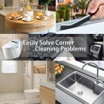 Multi-Purpose Crevice Cleaning Brush for Home