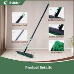 Eyliden 15-Inch Floor Scrub Brush with Handle