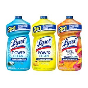LYSOL Power Clean Multi-Surface Cleaner Bundle - 3 Scents