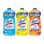 LYSOL Power Clean Multi-Surface Cleaner Bundle - 3 Scents
