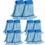 10 Pack - Heavy Duty Microfiber Mop Heads