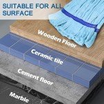 10 Pack - Heavy Duty Microfiber Mop Heads