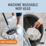 Casabella Clean Water Spin Mop System with Refill