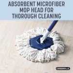 Casabella Clean Water Spin Mop System with Refill