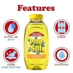 Pine-Sol Multi-Surface Cleaner, Lemon Fresh, 6 Pack
