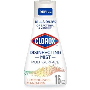 Clorox Lemongrass Disinfecting Mist Refill, 16oz