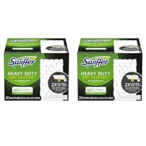 Swiffer Heavy Duty Mop Pad Refills, 20 Count
