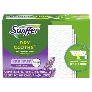Swiffer Sweep + Mop Dry Pad Refill, Lavender