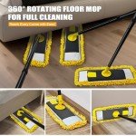 Dolanx Microfiber Chenille Dust Mop for Floors