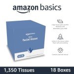 Amazon Basics 2-Ply Facial Tissues with Lotion