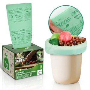 T.FORING 1.2 Gallon Compostable Mini Trash Bags