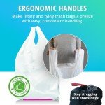 Hippo Sak Ergonomic 13 Gallon Heavy Duty Trash Bags