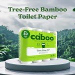 Eco-Friendly Tree Free Toilet Paper - 24 Rolls