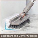 3-in-1 Broom, Dustpan, and Scrub Brush Set