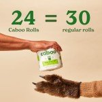 Eco-Friendly Tree Free Toilet Paper - 24 Rolls
