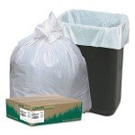 Earthsense Recycled 13 Gallon Can Liners, White