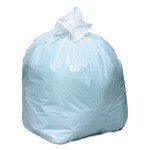 Earthsense Recycled 13 Gallon Can Liners, White