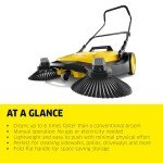 Kärcher S 6 Twin Walk-Behind Outdoor Sweeper
